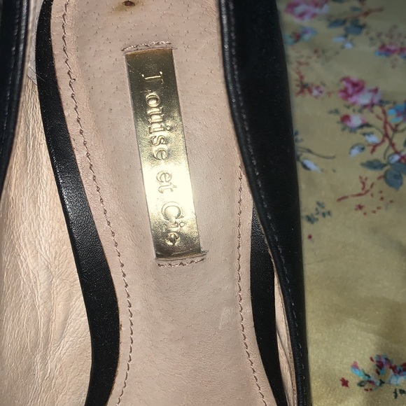 Louise et Cie heels, near perfect, cool black heel. Sz 4.5 - Picture 2 of 6